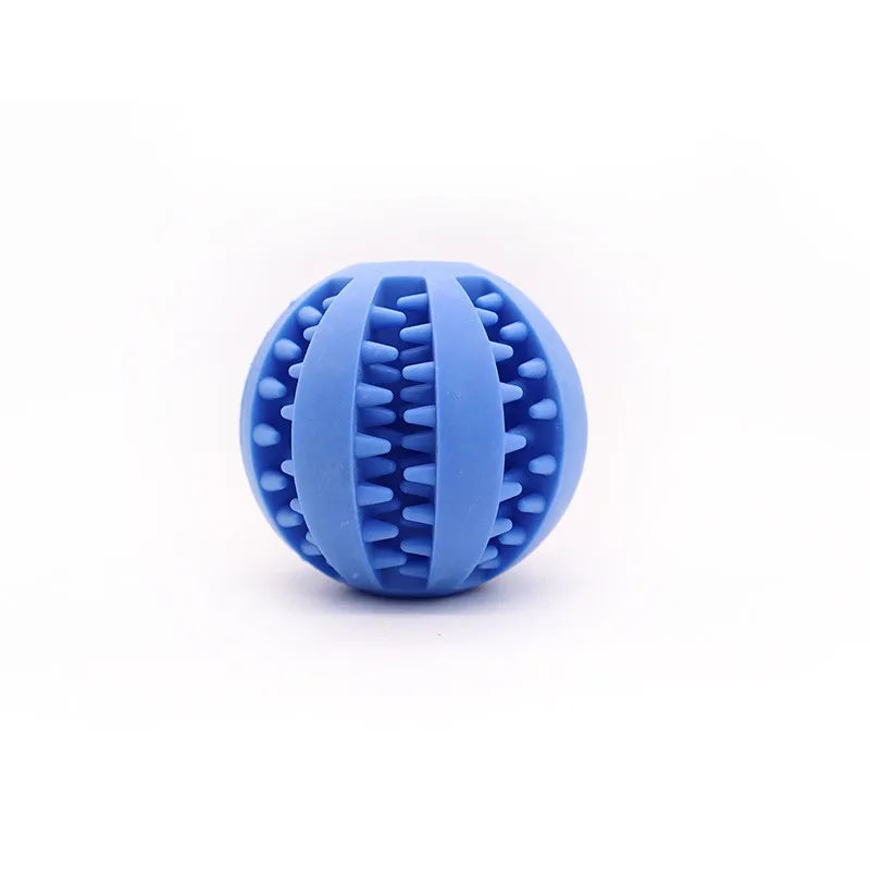 Balle à friandises en caoutchouc pour chien
