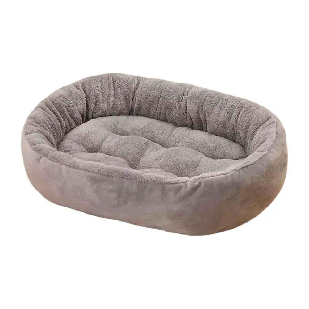 Panier ovale à rebords pour chiens et chats