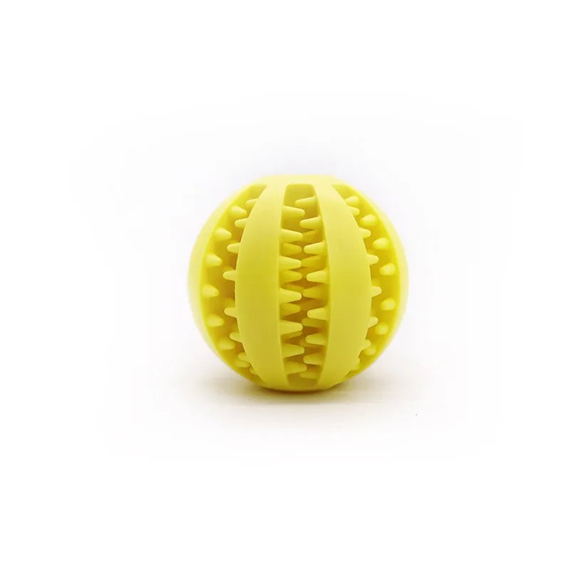 Balle à friandises en caoutchouc pour chien