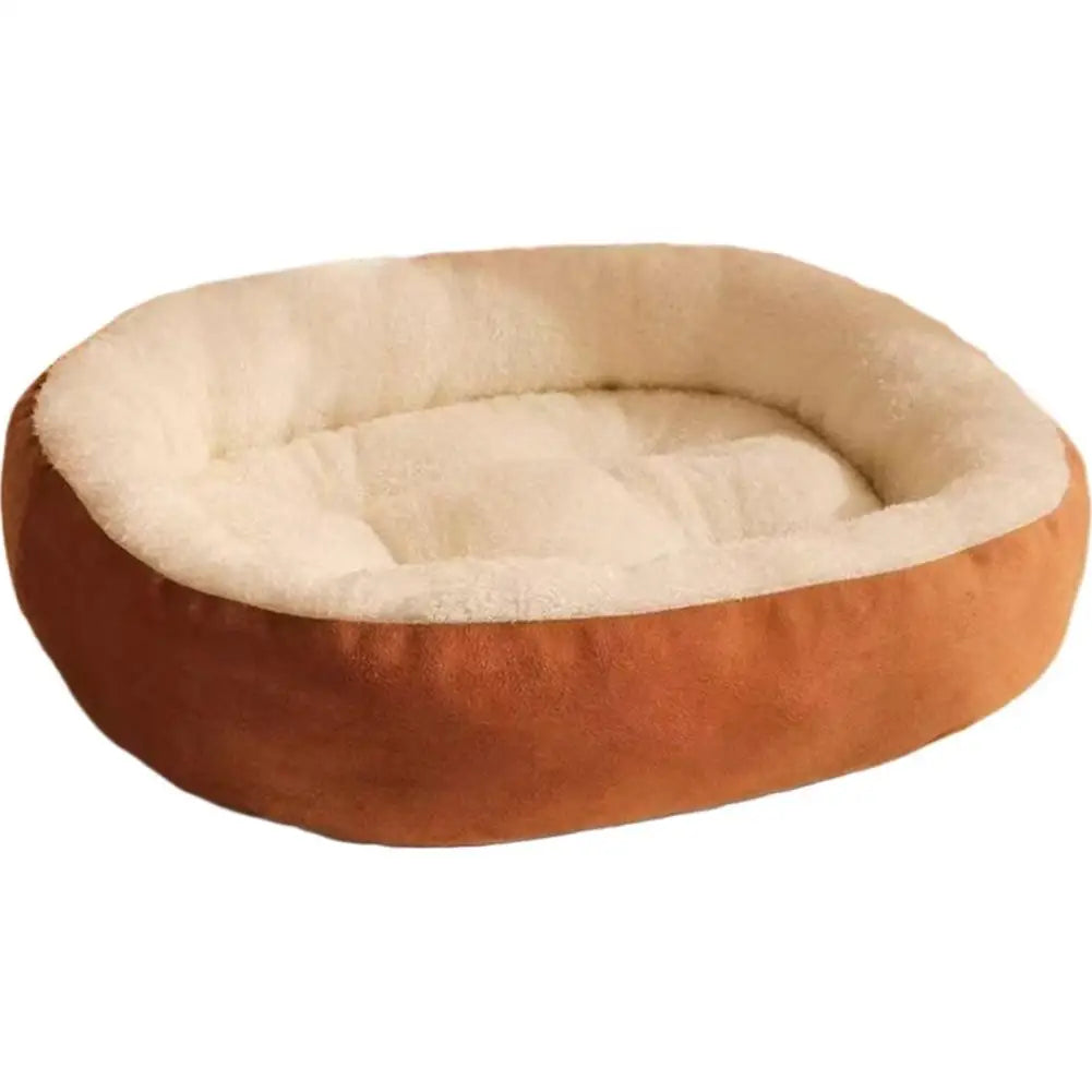Panier ovale à rebords pour chiens et chats