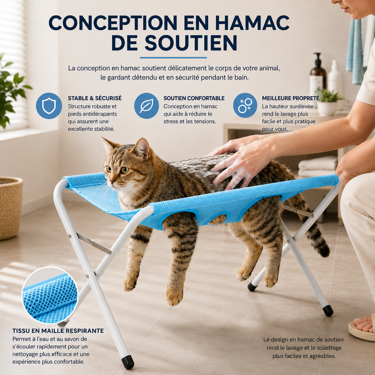 PradelSens Pets™  SpaLift Bath Stand
