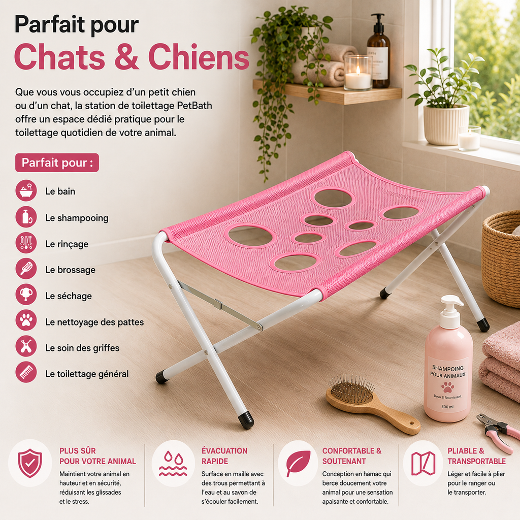 PradelSens Pets™  SpaLift Bath Stand