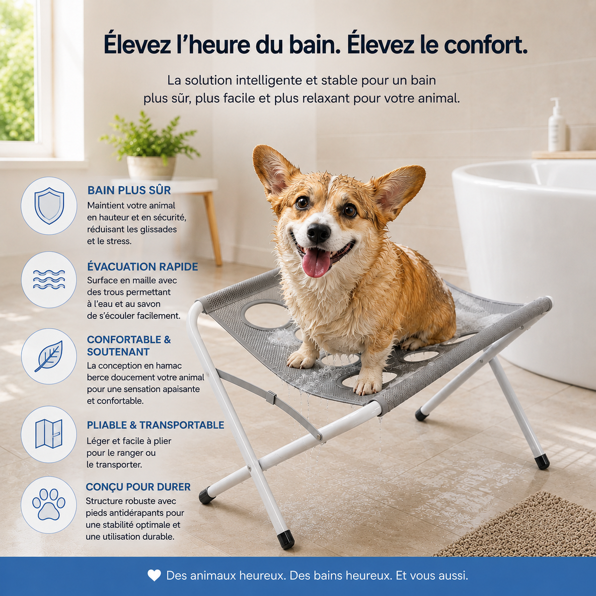 PradelSens Pets™  SpaLift Bath Stand