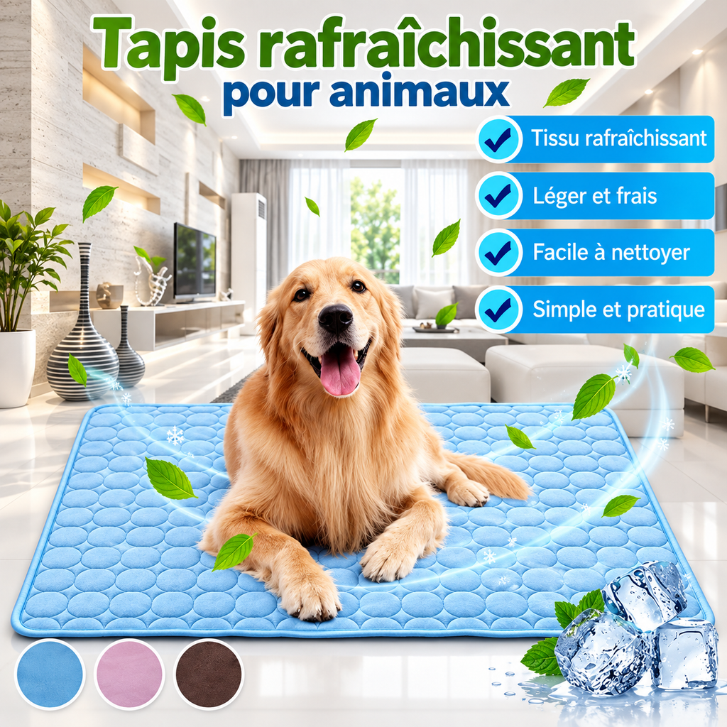 Pradelsens Pets™ — FreshPaw™ | Tapis Rafraîchissant Premium pour Chiens & Chats